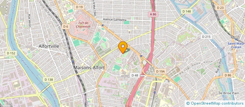 localisation de l'entreprise MADAME TONYA MANLIUS à MAISONS-ALFORT