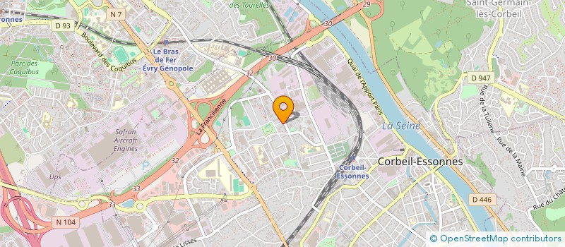 localisation de l'entreprise MADAME TORENTE MISAMU-BONDA à CORBEIL-ESSONNES