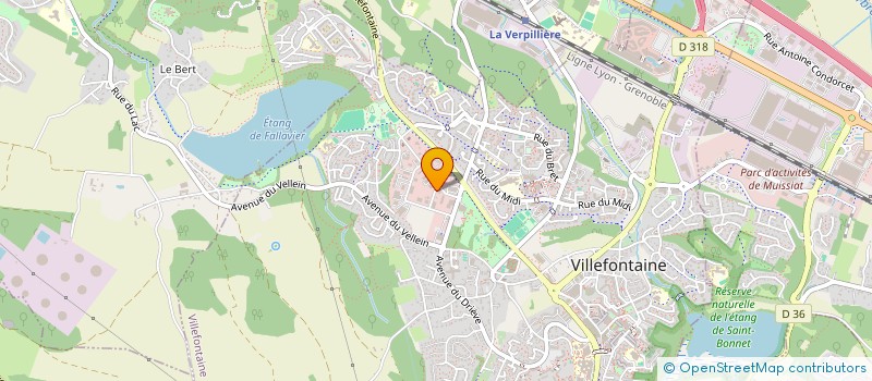 localisation de l'entreprise MADAME TORKIA MECHAKOU  VILLEFONTAINE