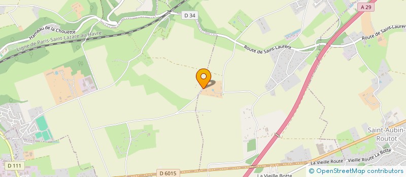 localisation de l'entreprise MADAME TORQUET LECOMTE  SAINT-LAURENT-DE-BREVEDENT