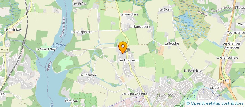 localisation de l'entreprise MADAME TORRENTE PREVOT à CARQUEFOU