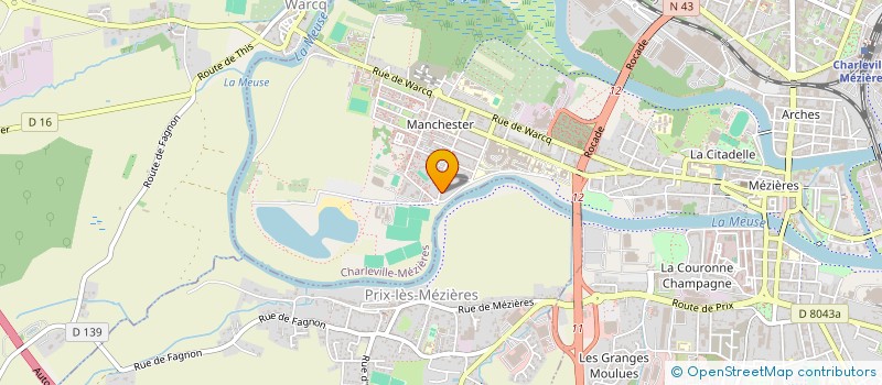 localisation de l'entreprise MADAME TOSCA VERBONT  CHARLEVILLE-MEZIERES