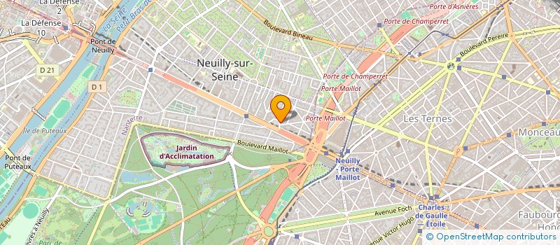localisation de l'entreprise MADAME TOSHIE KAMADA à NEUILLY-SUR-SEINE