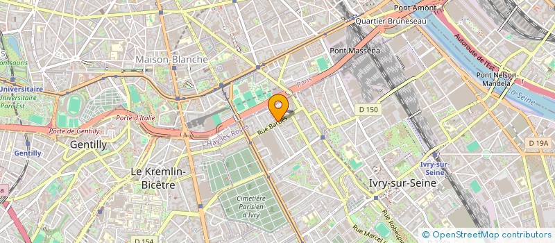 localisation de l'entreprise MADAME TOSHIKO YASUMOTO à IVRY SUR SEINE