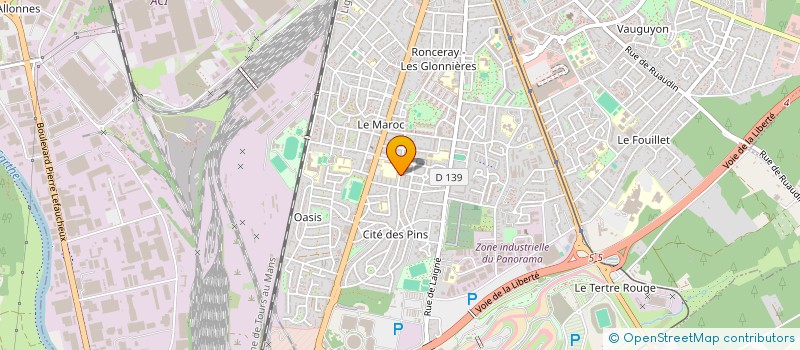 localisation de l'entreprise MADAME TOTO LUSIKILA DINSEDI  LE MANS