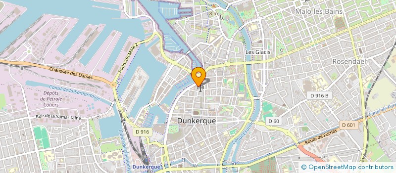localisation de l'entreprise MADAME TOUCHARD GALLAIS à DUNKERQUE
