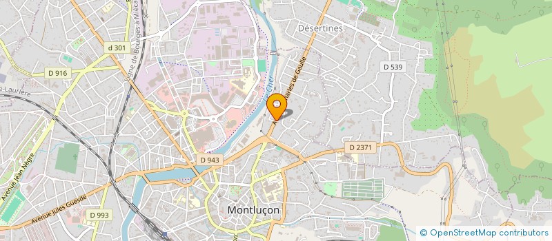 localisation de l'entreprise MADAME TOUFIATI SOILIHI à MONTLUCON