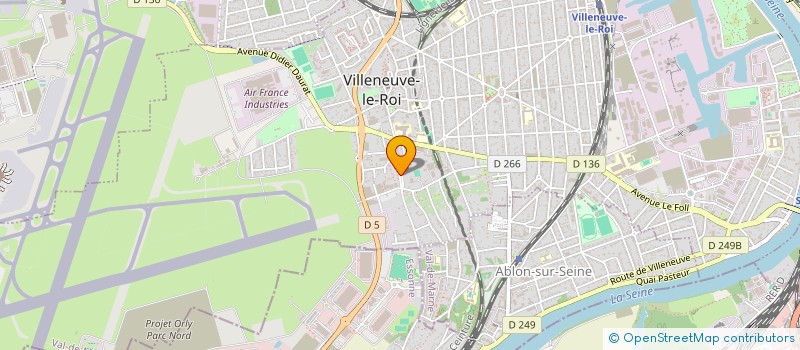 localisation de l'entreprise MADAME TOUNSIA BENAISSA  VILLENEUVE-LE-ROI