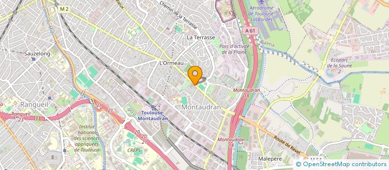localisation de l'entreprise MADAME TOURIA AOUAD à TOULOUSE