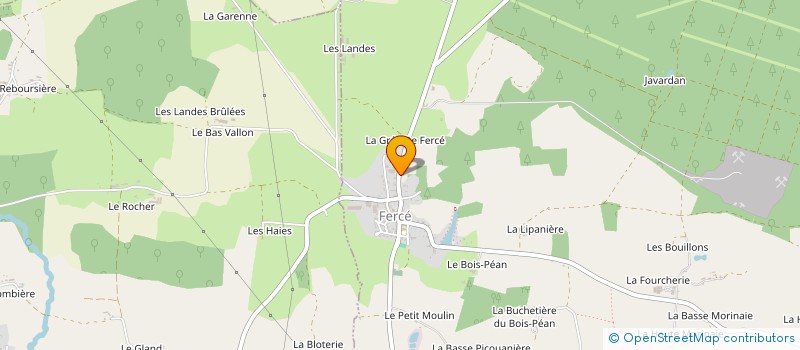 localisation de l'entreprise MADAME TOURIA BENBRIK  FERCE