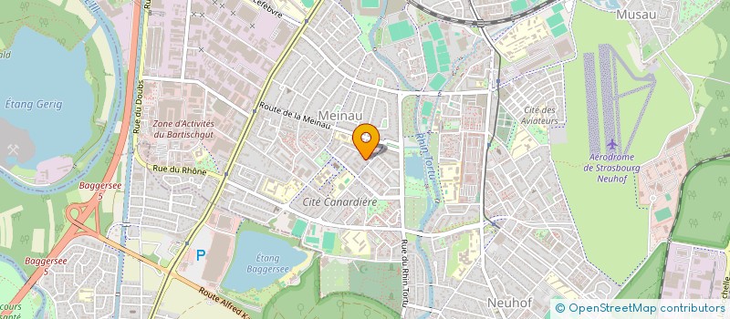 localisation de l'entreprise MADAME TOURIA EL KOURSI  STRASBOURG