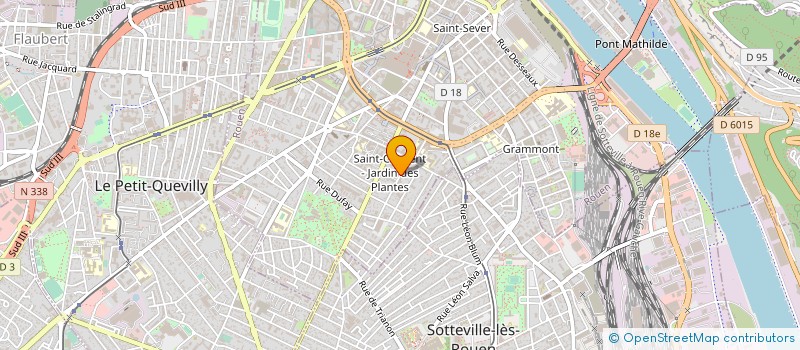 localisation de l'entreprise MADAME TOURIA EL MESSAOUDI  ROUEN