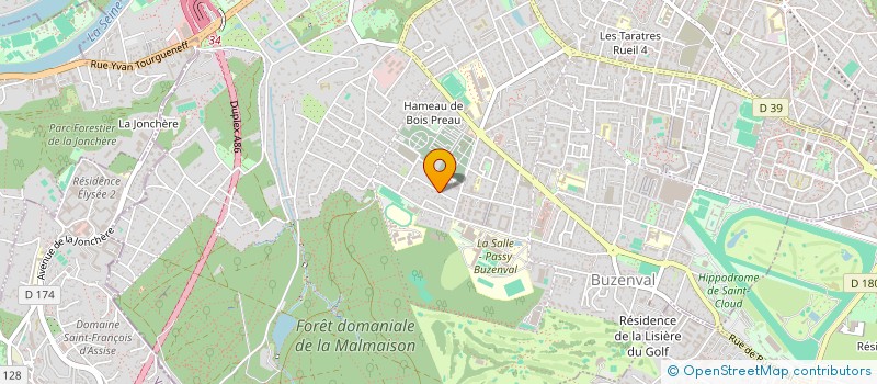 localisation de l'entreprise MADAME TOURIA ETTIJI à RUEIL-MALMAISON