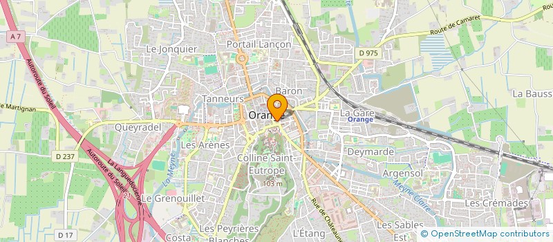 localisation de l'entreprise MADAME TOURIA TOUTI  ORANGE