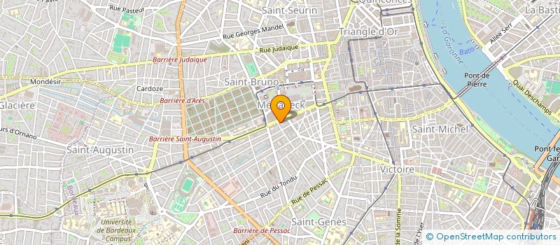 localisation de l'entreprise MADAME TOYANA DIMITROVA  BORDEAUX