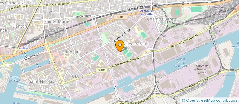 localisation de l'entreprise MADAME TOYIN ADENIYI à LE HAVRE