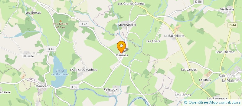 localisation de l'entreprise MADAME TRACEY CRESWICK à LIZIERES