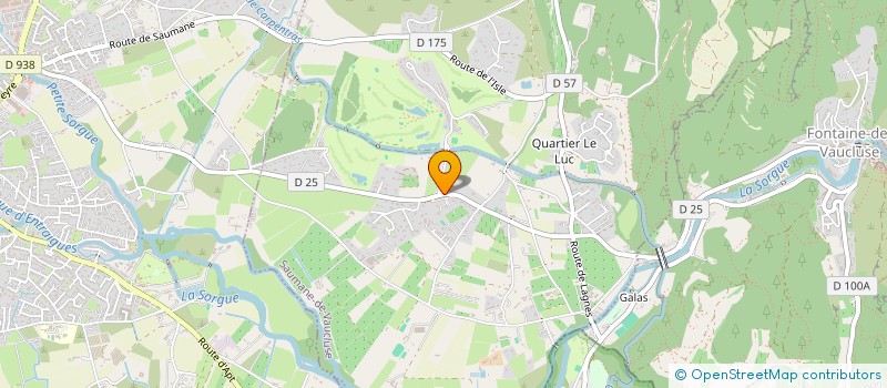 localisation de l'entreprise MADAME TRACEY EMERY  SAUMANE-DE-VAUCLUSE