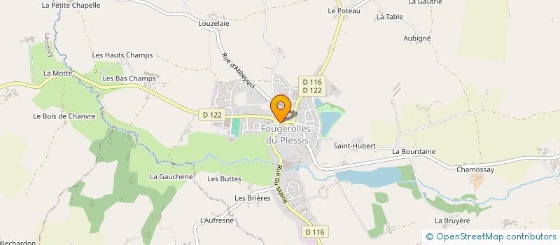 localisation de l'entreprise MADAME TRACEY SMITH  FOUGEROLLES-DU-PLESSIS