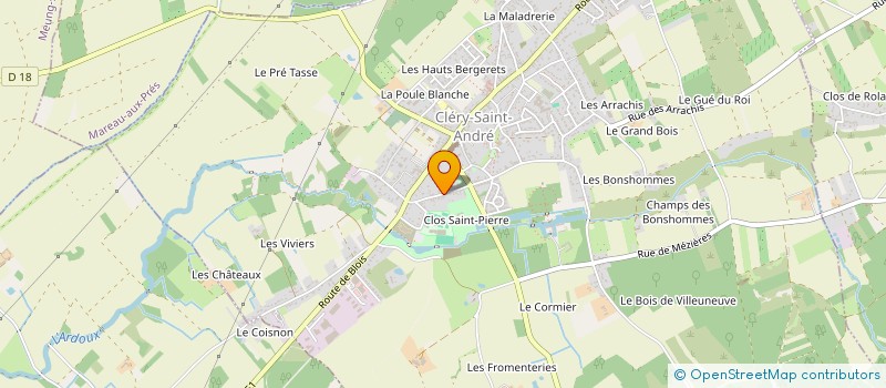localisation de l'entreprise MADAME TRACEY WYATT à CLERY-SAINT-ANDRE