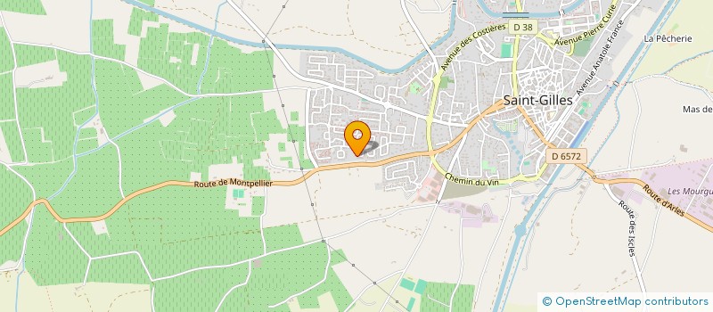 localisation de l'entreprise MADAME TRACY ALVES  SAINT-GILLES