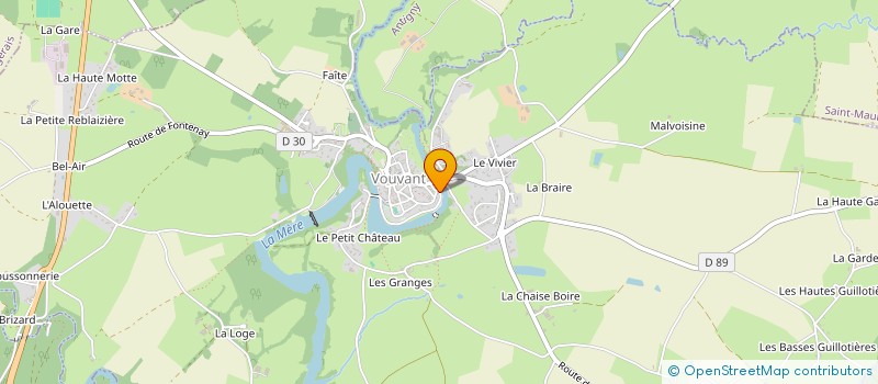 localisation de l'entreprise MADAME TRACY-ANNE CHARLTON à VOUVANT