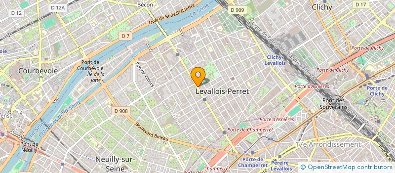 localisation de l'entreprise MADAME TRACY ATTIA à LEVALLOIS-PERRET