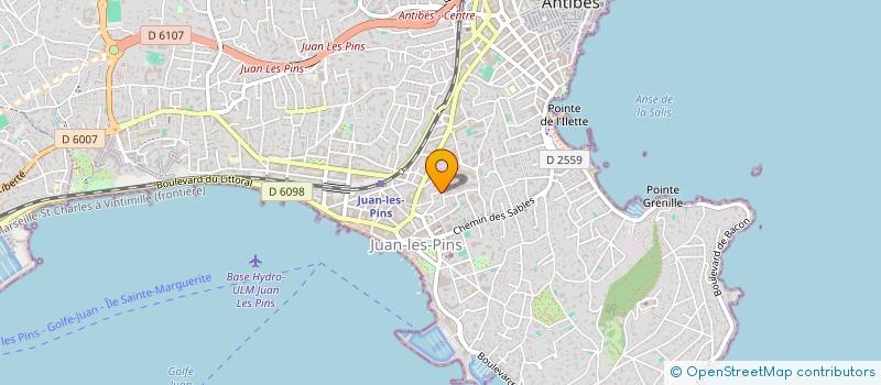 localisation de l'entreprise MADAME TRACY BERMAN  ANTIBES