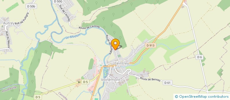 localisation de l'entreprise MADAME TRACY BOCKHORNI  CEINTREY