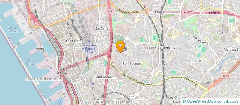 localisation de l'entreprise MADAME TRACY CERBONE à MARSEILLE