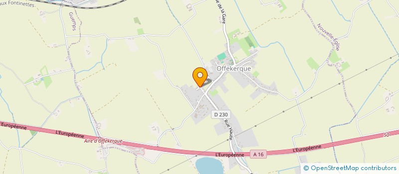 localisation de l'entreprise MADAME TRACY CLAVIER  OFFEKERQUE