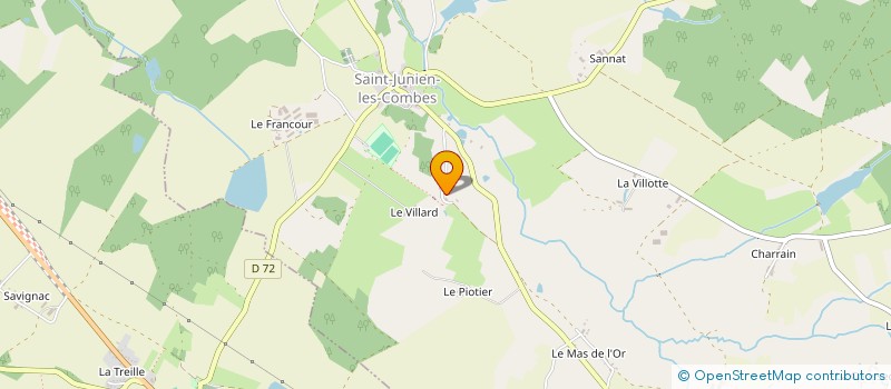 localisation de l'entreprise MADAME TRACY DILKS à SAINT-JUNIEN-LES-COMBES