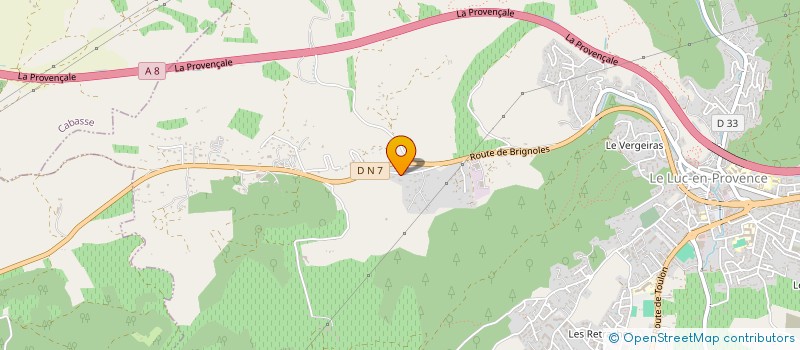 localisation de l'entreprise MADAME TRACY DUMARCHER  LE LUC