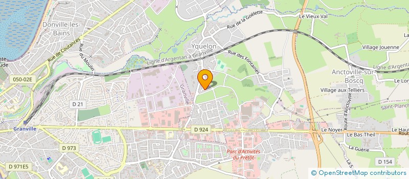 localisation de l'entreprise MADAME TRACY FORVEILLE  YQUELON