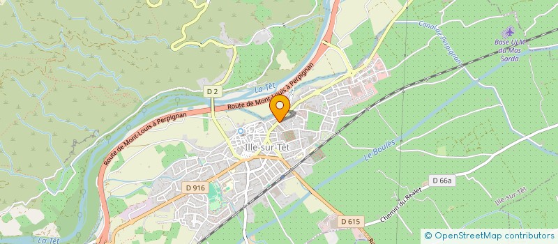 localisation de l'entreprise MADAME TRACY GALLET  ILLE-SUR-TET