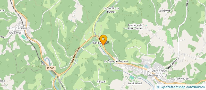 localisation de l'entreprise MADAME TRACY HAYTON à VILLEFRANCHE-DU-PERIGORD