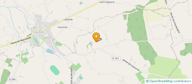 localisation de l'entreprise MADAME TRACY JACKSON  SAINT COLOMB DE LAUZUN