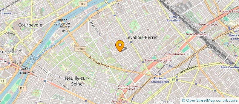 localisation de l'entreprise MADAME TRACY KAWABATA à LEVALLOIS-PERRET