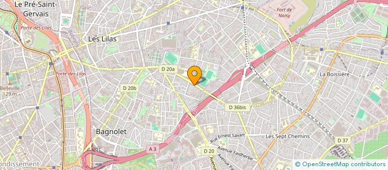 localisation de l'entreprise MADAME TRACY KIANGALA  BAGNOLET