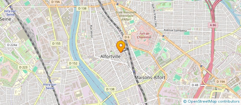 localisation de l'entreprise MADAME TRACY KLOCK  ALFORTVILLE