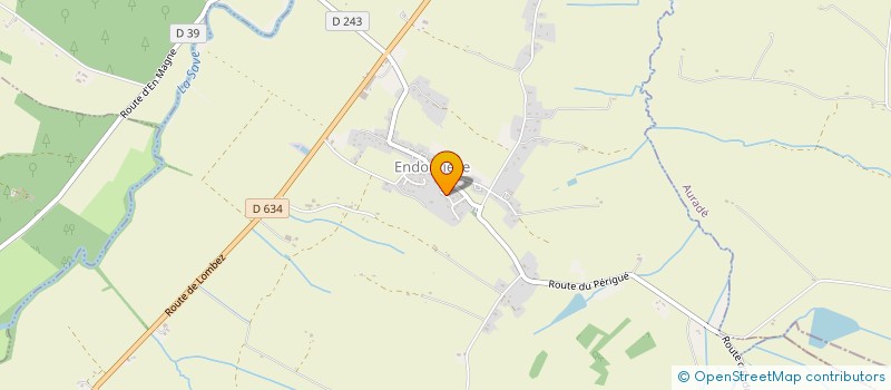 localisation de l'entreprise MADAME TRACY LACOLOMBE  ENDOUFIELLE