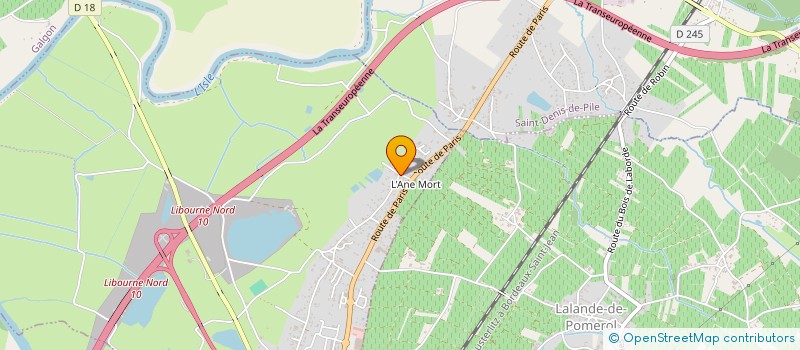 localisation de l'entreprise MADAME TRACY LANDRIT  LES ARTIGUES-DE-LUSSAC