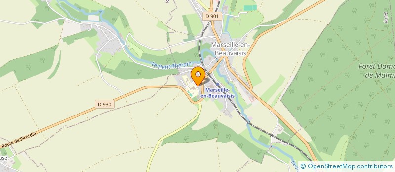 localisation de l'entreprise MADAME TRACY LANGLOIS  MARSEILLE-EN-BEAUVAISIS