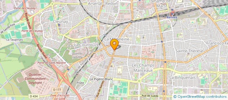 localisation de l'entreprise MADAME TRACY MABILAIS  SAINT-JACQUES-DE-LA-LANDE