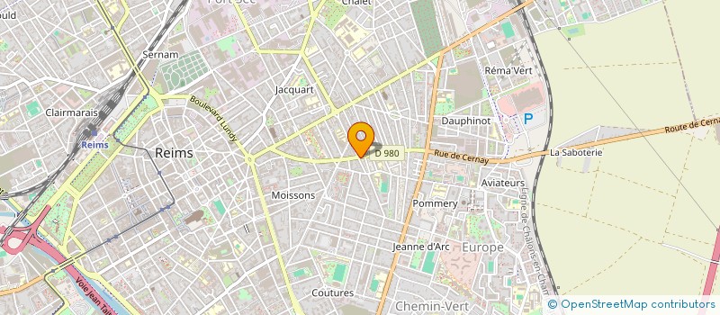 localisation de l'entreprise MADAME TRACY MEREU  REIMS