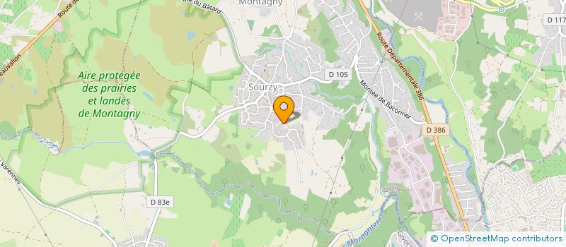 localisation de l'entreprise MADAME TRACY MOFFITT  MONTAGNY