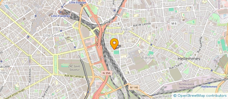 localisation de l'entreprise MADAME TRACY MOREL  LILLE