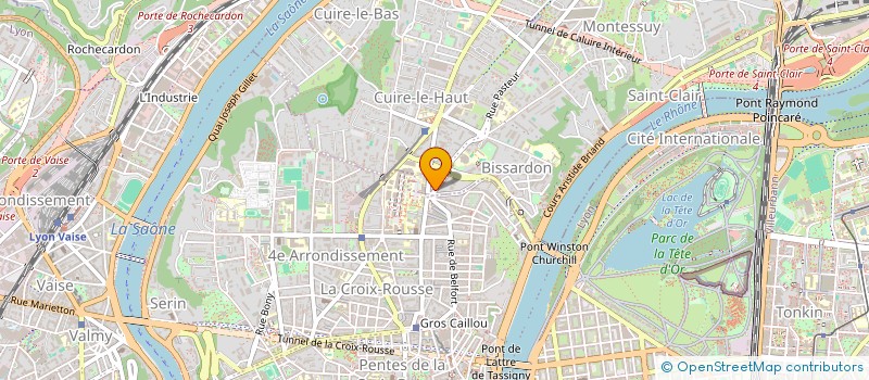 localisation de l'entreprise MADAME TRACY PADEY  CALUIRE-ET-CUIRE