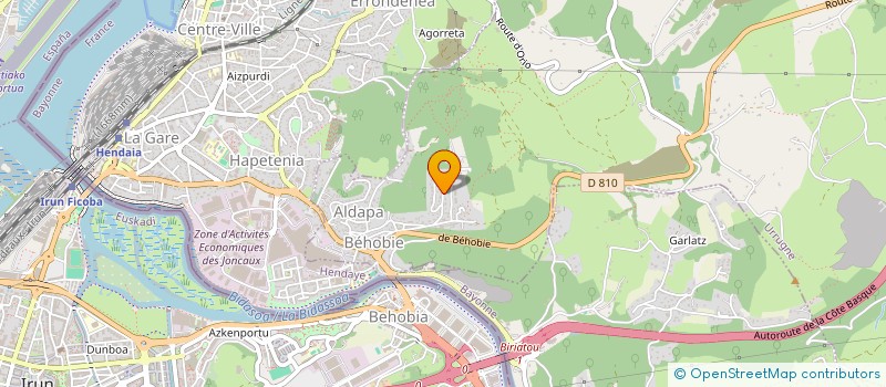 localisation de l'entreprise MADAME TRACY PORTILLA  URRUGNE