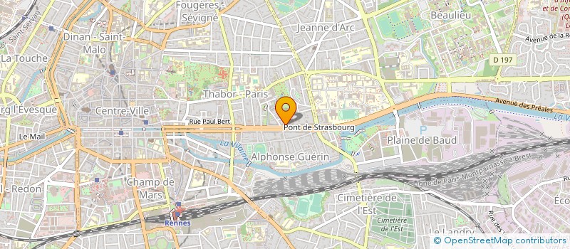 localisation de l'entreprise MADAME TRANG MARTIN  RENNES